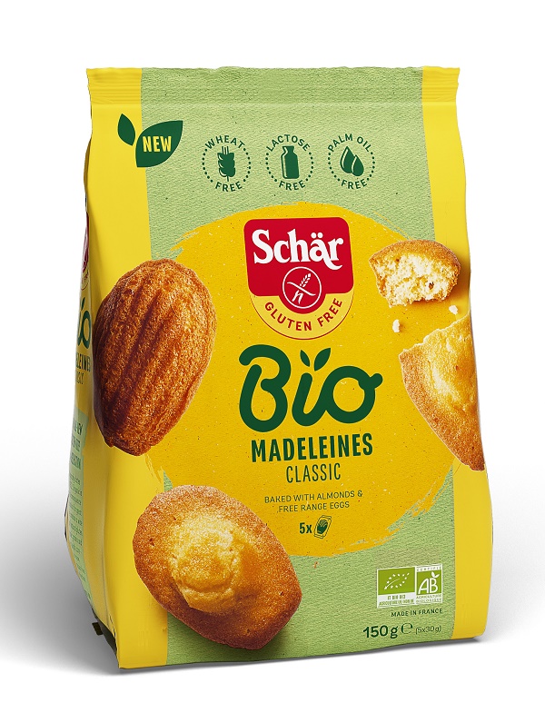 SCHAR BIO MADELEINES CLASSIC 5 MONOPORZIONI DA 30 G - farmasconti.eu