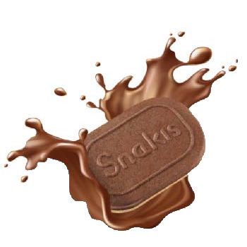 HAPPY FARM BISCOTTO CIALDA RIPIENO DI CREMA NOCCIOLA - SNAKIS NOCCIOLA 104 G - farmasconti.eu