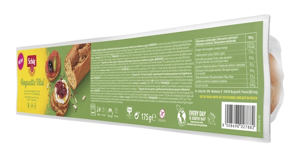 SCHAR BAGUETTES VITAL SENZA LATTOSIO 175 G - farmasconti.eu