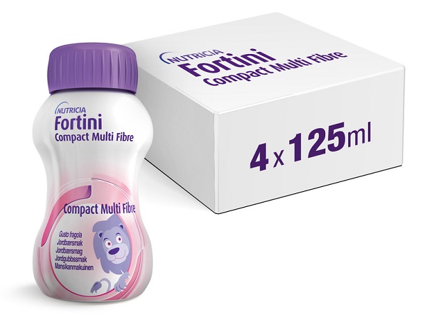 FORTINI COMPACT MULTI FIBRE FRAGOLA 4 PEZZI 125 G - farmasconti.eu