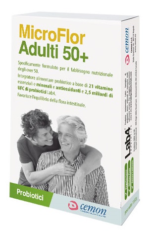 MICROFLOR ADULTI 50+ 30 CAPSULE - farmasconti.eu