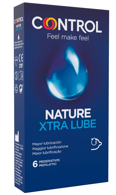 PROFILATTICO CONTROL NATURE 2,0 XTRA LUBE 6 PEZZI - farmasconti.eu