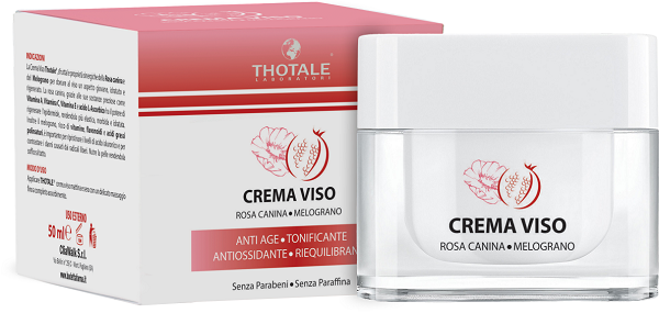 THOTALE CREMA VISO ROSA CANINA E MELOGRANO 50 ML - farmasconti.eu