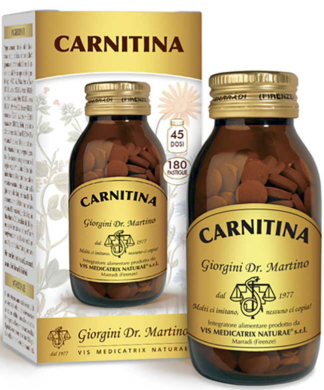 CARNITINA 180 PASTIGLIE - farmasconti.eu