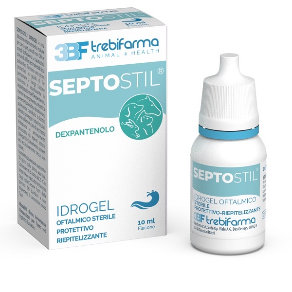 SEPTOSTIL SOLUZIONE OFTALMICA IDRATANTE EPITELIO PROTETTIVA LENITIVA LUBRIFICANTE PER CANI E GATTI 10 ML - farmasconti.eu