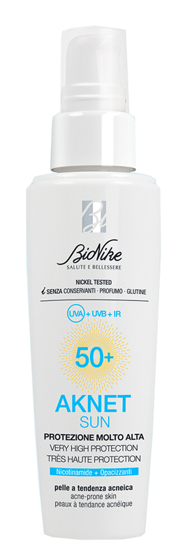 AKNET SUN PROTEZIONE MOLTO ALTA SPF50+ 50 ML - farmasconti.eu