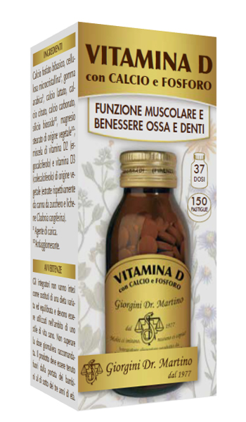 VITAMINA D CALCIO/FOSFORO 150 PASTIGLIE - farmasconti.eu