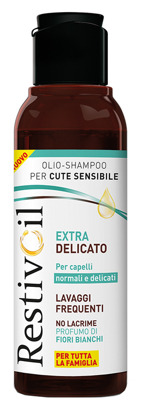 RESTIVOIL EXTRA DELICATO PER CAPELLI NORMALI E DELICATI LAVAGGI FREQUENTI 100 ML - farmasconti.eu