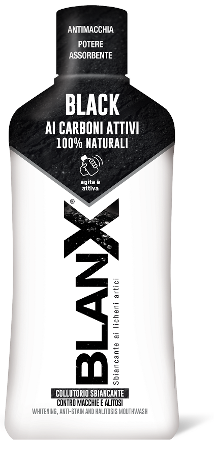BLANX COLLUTORIO BLACK 500 ML - farmasconti.eu