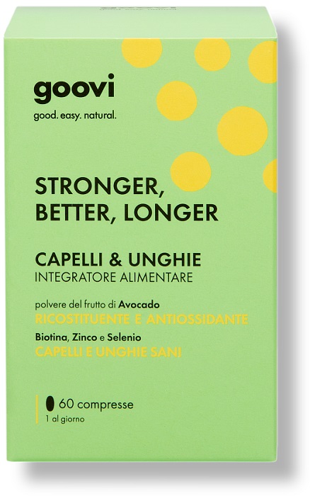 GOOVI CAPELLI&UNGHIE 60 COMPRESSE - farmasconti.eu