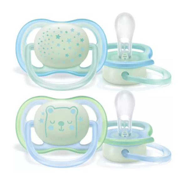 AVENT SUCCHIETTO ULTRA AIR NIGHT 0-6 MESI 2 PEZZI - farmasconti.eu