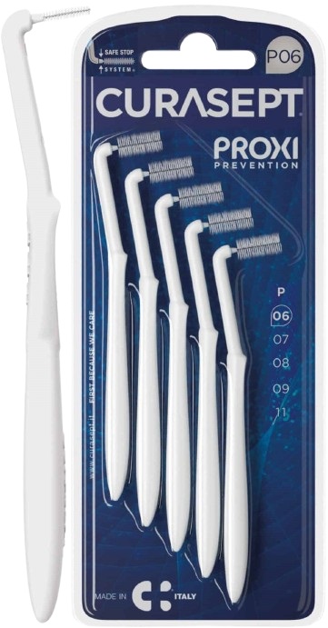 CURASEPT PROXI ANGLE P06 BIANCO/WHITE 5 PEZZI - farmasconti.eu