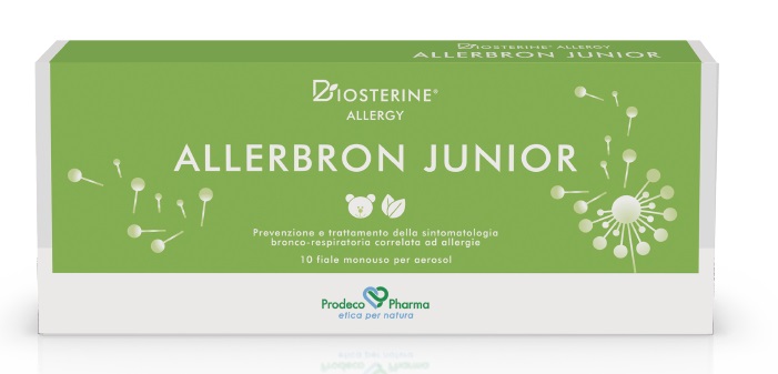 BIOSTERINE ALLERGY ALLERBRON JUNIOR 10 FIALE DA 5 ML - farmasconti.eu