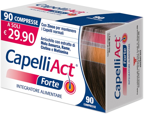 CAPELLI ACT FORTE 90 COMPRESSE - farmasconti.eu