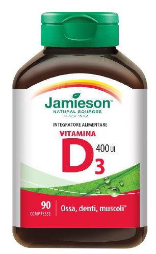 JAMIESON VITAMINA D 400 90 COMPRESSE - farmasconti.eu