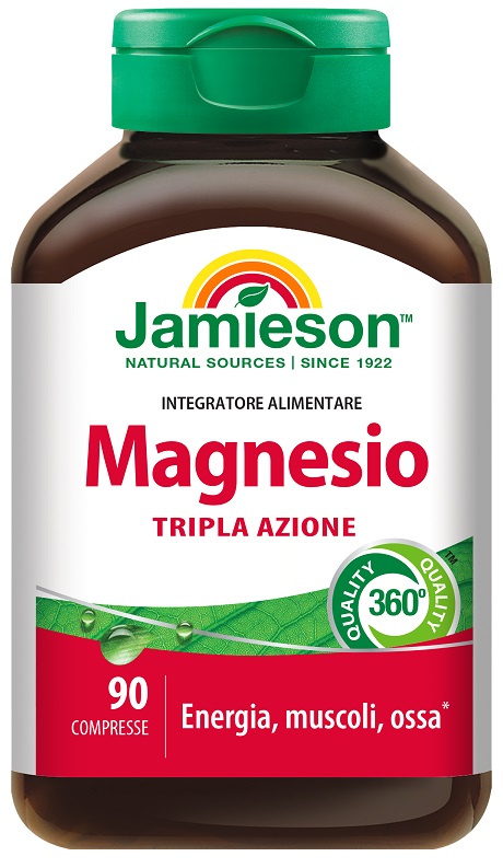 JAMIESON MAGNESIO TRIPLA AZIONE 90 COMPRESSE - farmasconti.eu