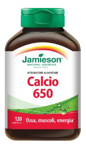 JAMIESON CALCIO 650 120 COMPRESSE - farmasconti.eu