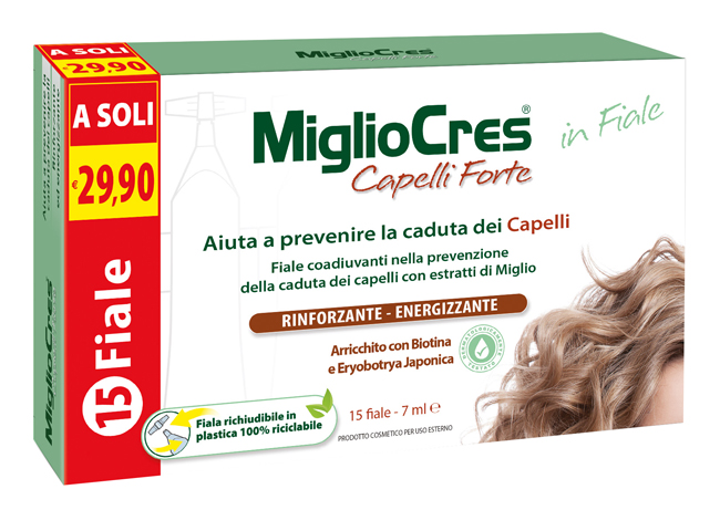 MIGLIOCRES FORTE 15 FIALE TRATTAMENTO DERMOCOSMETICO - farmasconti.eu