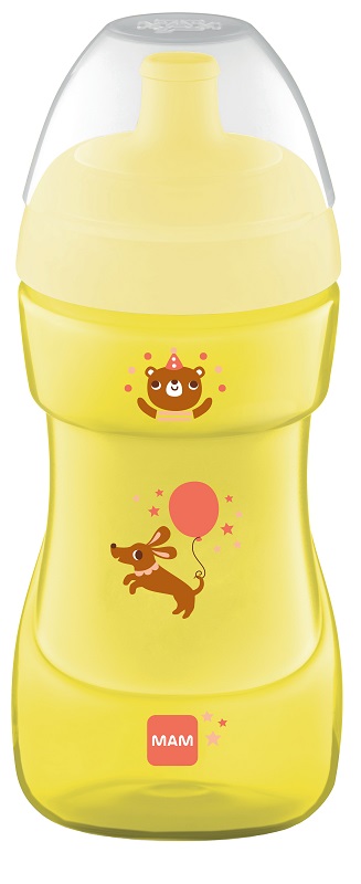 MAM TAZZA SPORTS 330 ML 12+ BECCUCCIO RIGIDO NEUTRO - farmasconti.eu