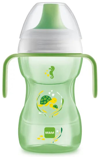 MAM TAZZA FUN TO DRINK 270 ML 8+ BECCUCCIO RIGIDO NEUTRO - farmasconti.eu