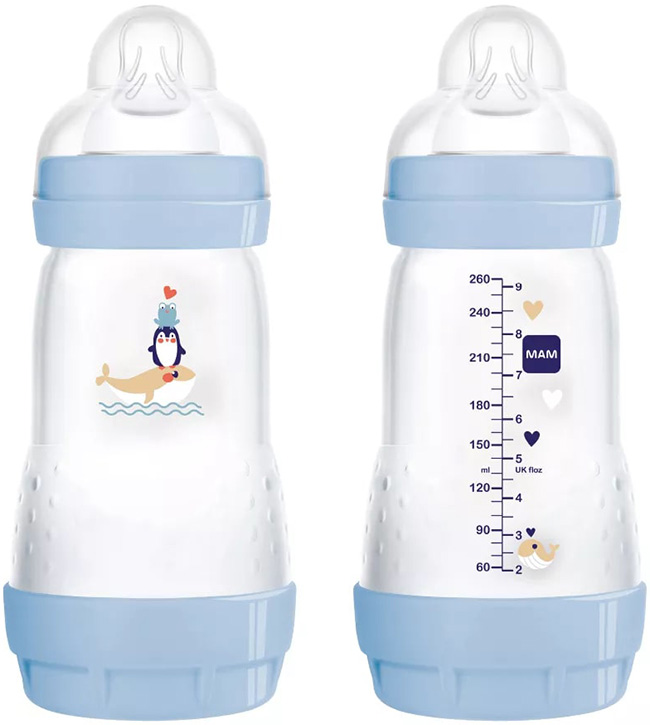 MAM BIBERON EASY START 260 ML 2+ TETTARELLA 2 MASCHIO - farmasconti.eu