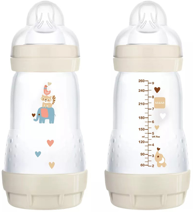 MAM BIBERON EASY START 260 ML 2+ TETTARELLA 2 NEUTRO - farmasconti.eu
