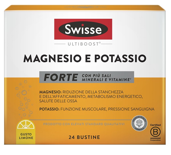 SWISSE MAGNESIO POTASSIO FORTE 24 BUSTINE - farmasconti.eu