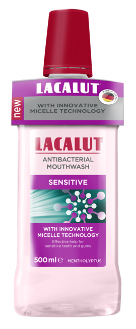 LACALUT COLLUTORIO MICELLARE SENSITIVE 500 ML - farmasconti.eu