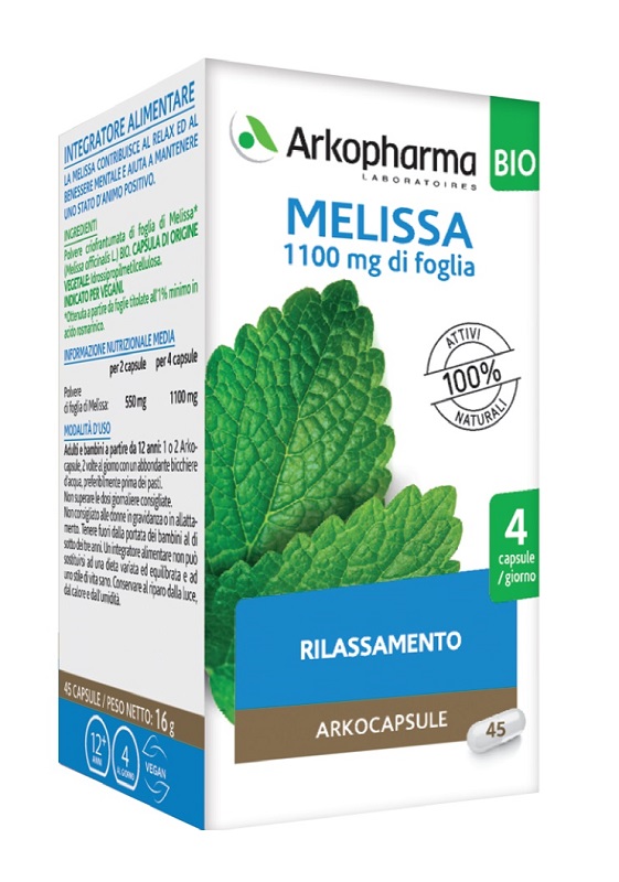 ARKOCPS MELISSA 45 CAPSULE BIO - farmasconti.eu