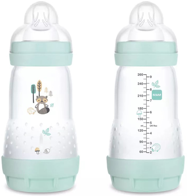 MAM BIBERON EASY START 260 ML 2+ TETTARELLA 2 MASCHIO 2 PEZZI - farmasconti.eu