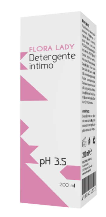 FLORA LADY DETERGENTE INTIMO PH 3,5 200 ML - farmasconti.eu