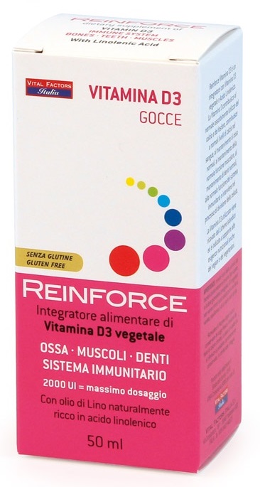 REINFORCE VITAMINA D3 GOCCE 50 ML - farmasconti.eu