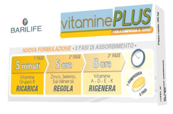 BARILIFE VITAMINE PLUS 30 COMPRESSE TRIFASE - farmasconti.eu