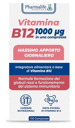 VITAMINA B12 100 COMPRESSE VITACURVEG - farmasconti.eu