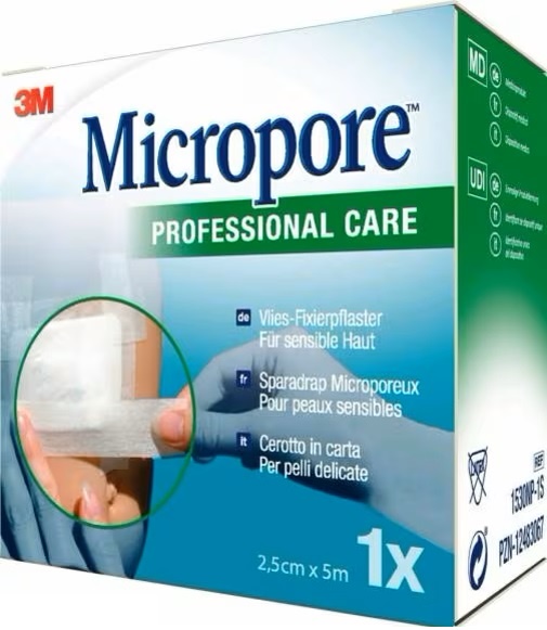 CEROTTO IN CARTA MICROPORE SURGICAL TAPE M5X25MM REFILL - farmasconti.eu