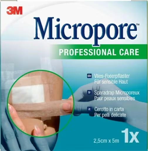 CEROTTO IN CARTA MICROPORE SURGICAL TAPE M5X25MM DISPENSER - farmasconti.eu