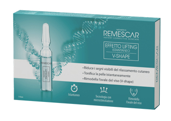 REMESCAR EFFETTO LIFTING ISTANTANEO V-SHAPE 5 FIALE X 2 ML - farmasconti.eu