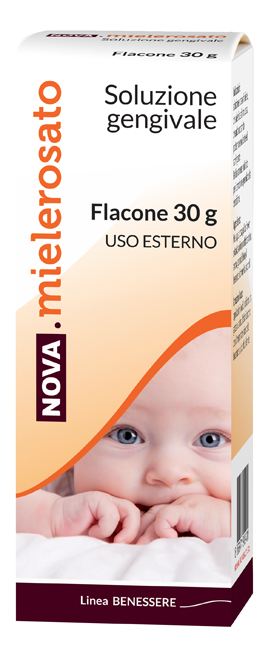 NOVA MIELEROSATO SOLUZIONE GENGIVALE 30 G - farmasconti.eu