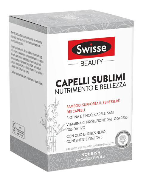 SWISSE CAPELLI SUBLIMI 30 CAPSULE - farmasconti.eu