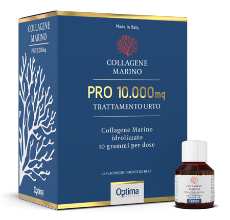COLLAGENE MARINO PRO 10000MG TRATTAMENTO URTO 12 FLACONI - farmasconti.eu
