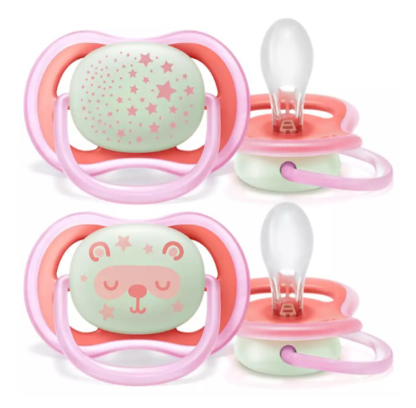 AVENT SUCCHIETTI ULTRA AIR NIGHT 6-18M FEMMINA 2 PEZZI - farmasconti.eu