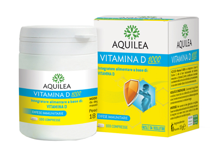 AQUILEA VITAMINA D 1000 100 COMPRESSE - farmasconti.eu