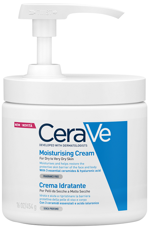 CERAVE CREMA IDRATANTE PER PELLI DA SECCHE A MOLTO SECCHE 454 G PUMP - farmasconti.eu