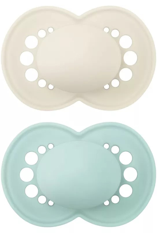 MAM SUCCHIETTO ORIGINAL NIGHT 16+ SILICONE NEUTRO 2 PEZZI - farmasconti.eu