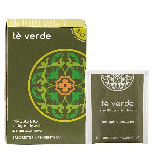 INFUSO THE VERDE BIO 20 FILTRI 30 G - farmasconti.eu
