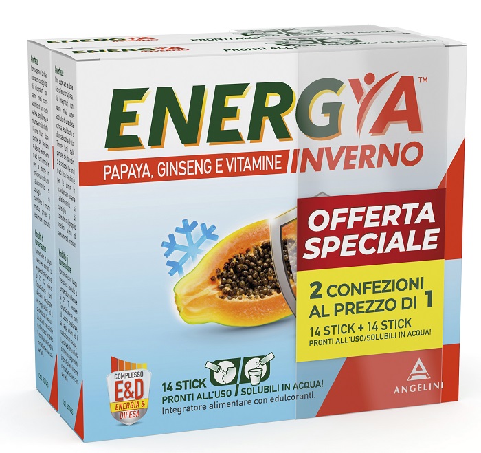 ENERGYA INVERNO BIPACK 14+14 STICK - farmasconti.eu