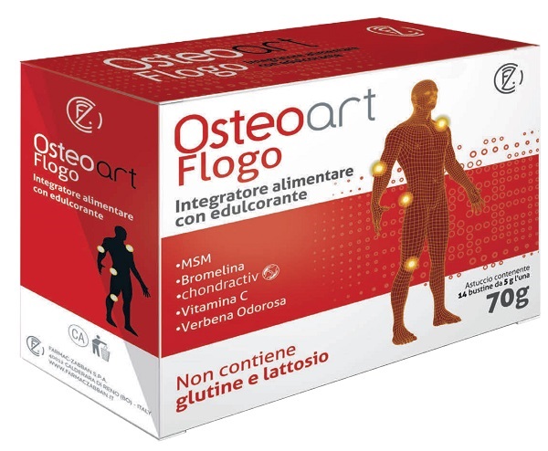 OSTEOART FLOGO 14 BUSTINE CON EDULCORANTE SENZA GLUTINE E LATTOSIO - farmasconti.eu