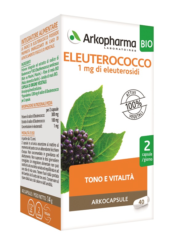 ARKOCAPS ELEUTEROCOCCO BIO 40 CAPSULE - farmasconti.eu
