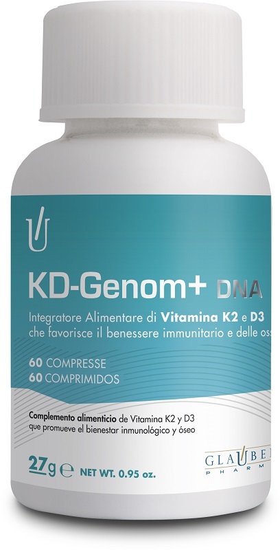 GLAUBER PHARMA KD-GENOM+ DNA 60 COMPRESSE - farmasconti.eu