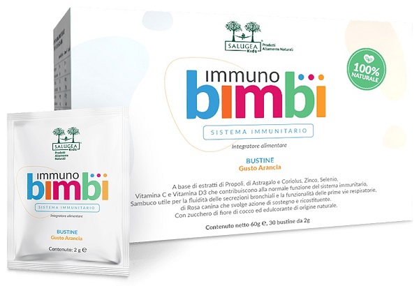 SALUGEA IMMUNO BIMBI 30 BUSTINE - farmasconti.eu
